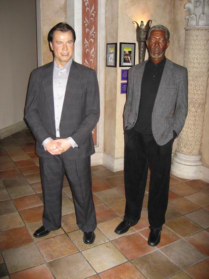 Morgan Freeman und John Travolta